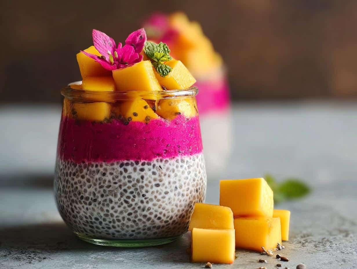 Mango Dragon Fruit Chia: 10 Min Bliss - Mango Dragon Fruit Chia - additional detail