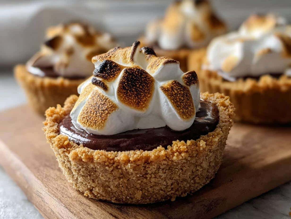 Mini Smores Pies