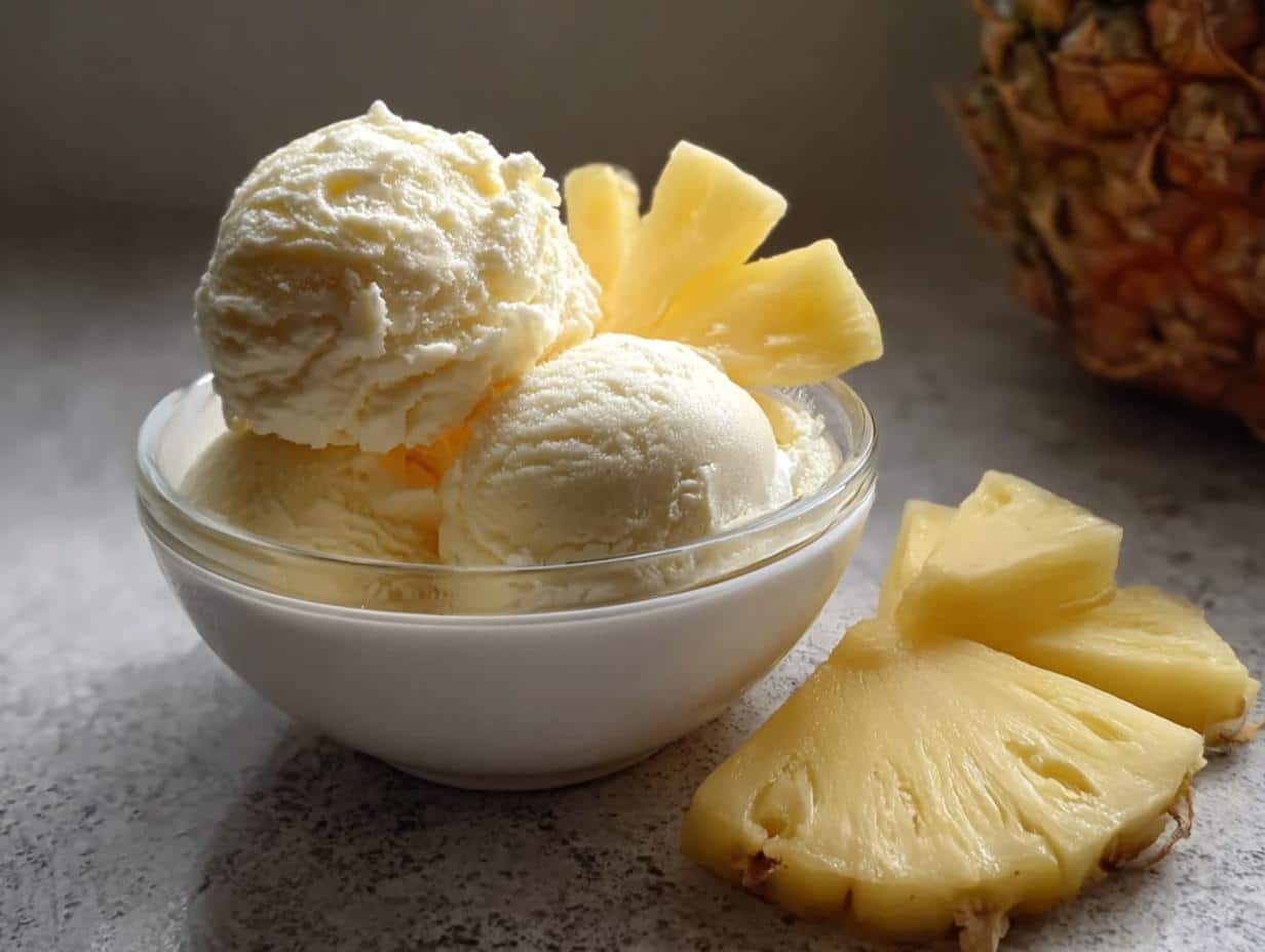 Pineapple Ice Cream