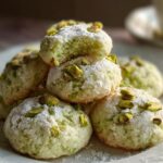 Pistachio Wedding Cookies