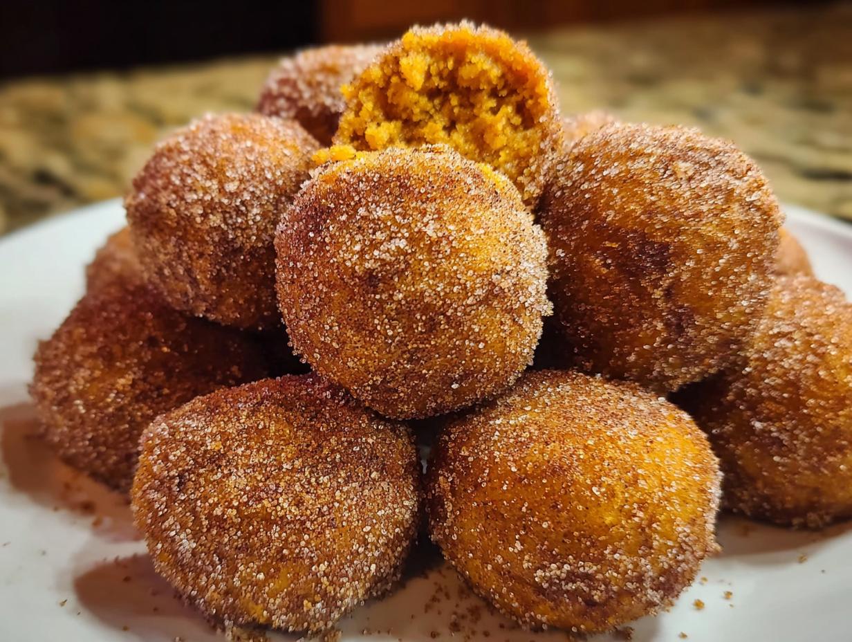Pumpkin Spice Donut Holes: Easy 30-Min Bake - Pumpkin Spice Donut Holes - additional detail