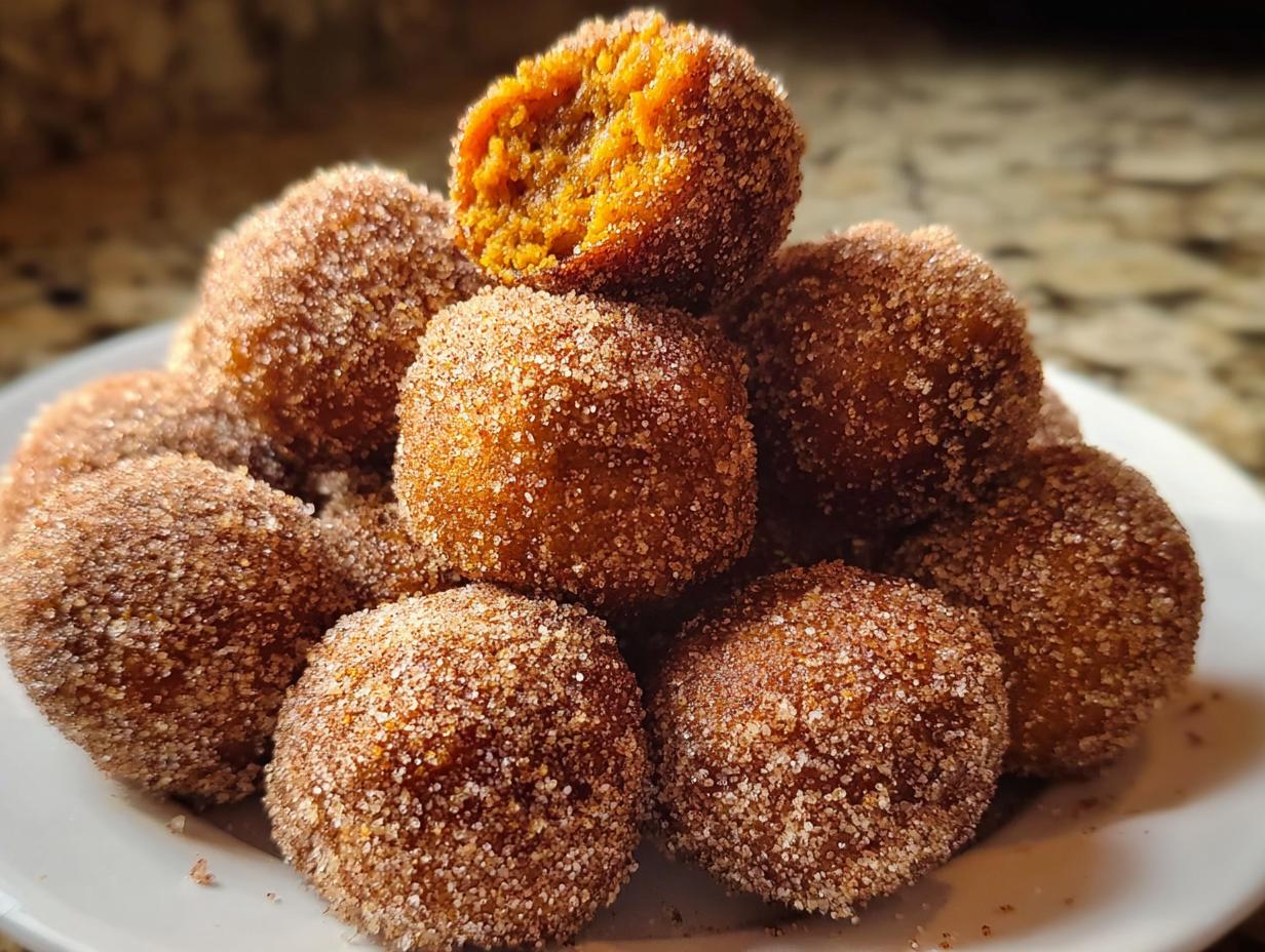 Pumpkin Spice Donut Holes: Easy 30-Min Bake - Pumpkin Spice Donut Holes - additional detail