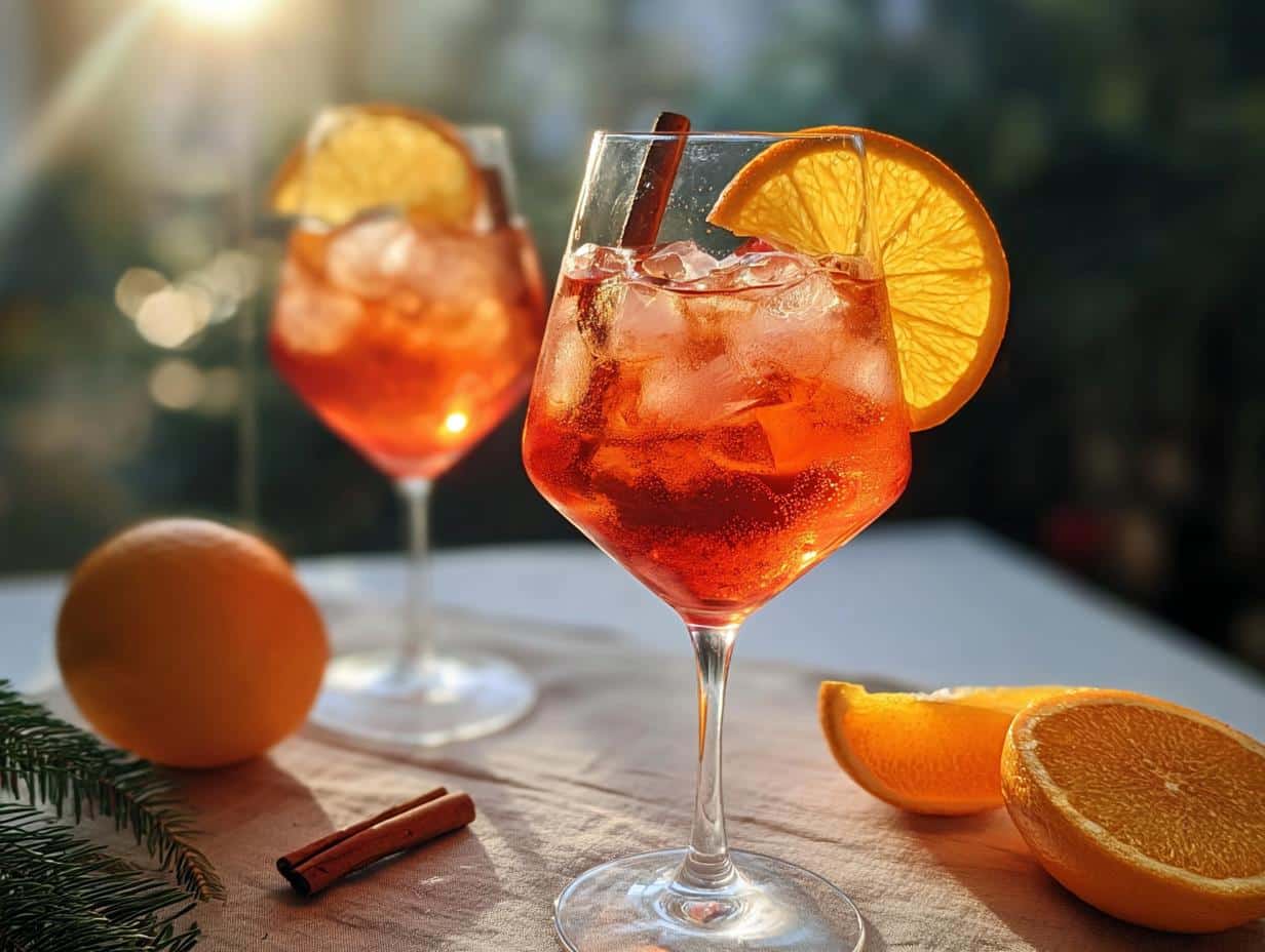 Refreshing Autumn Aperol Spritz: Cozy 1-2 Punch - Refreshing Autumn Aperol Spritz - additional detail
