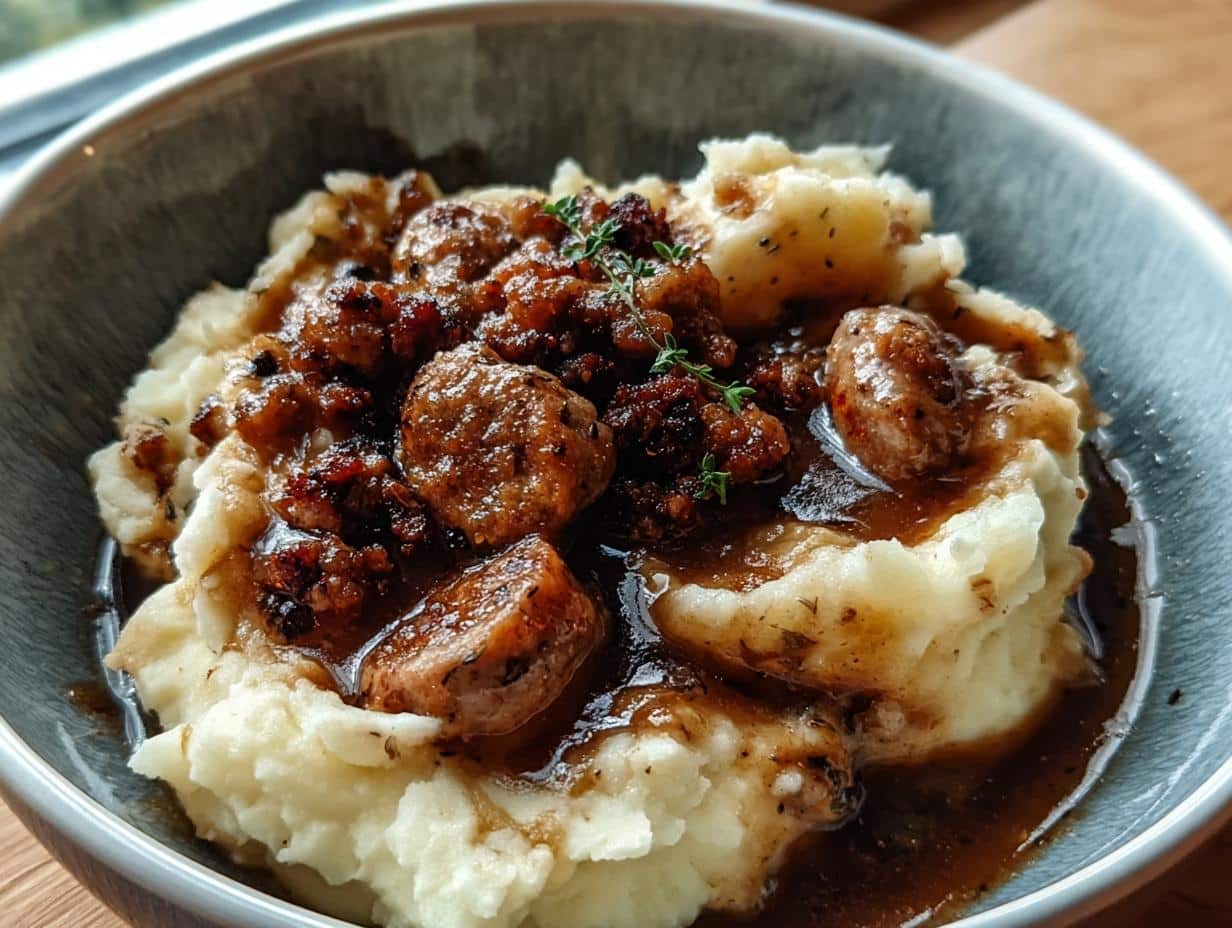 Roasted Garlic Mashed Potatoes: Amazing Flavor - Roasted Garlic Mashed Potatoes - additional detail