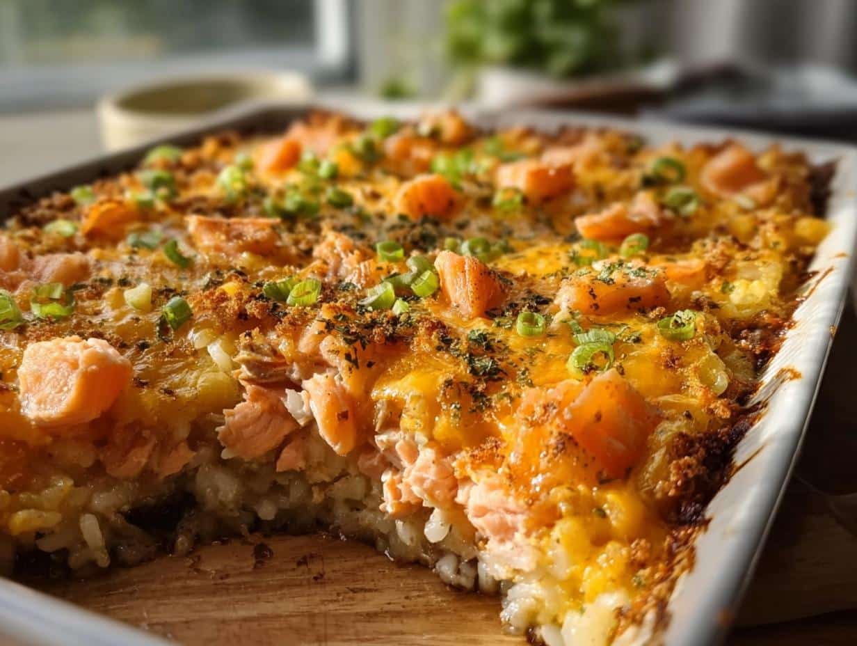 Salmon Sushi Bake: 15-Min Comforting Delight - Salmon Sushi Bake - additional detail