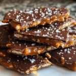 Salted Caramel Pretzel Bark