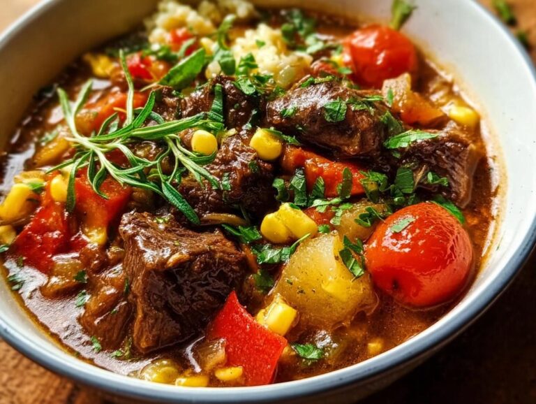 Slow Cooked Summer Beef