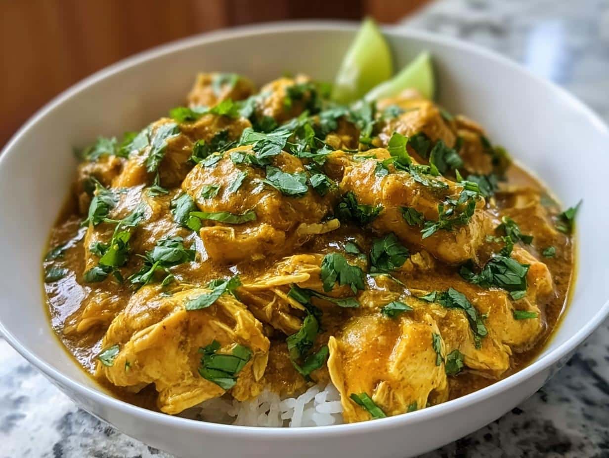 Slow Cooker Coconut Curry: 1 delicious magic - Slow Cooker Coconut Curry - additional detail