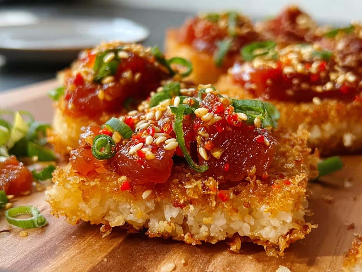 Spicy Tuna Crispy Rice: Best Flavor Blast - Spicy Tuna Crispy Rice - main visual representation