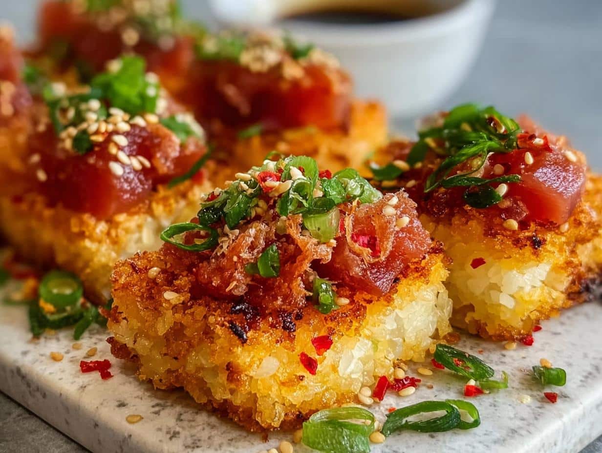 Spicy Tuna Crispy Rice: Best Flavor Blast - Spicy Tuna Crispy Rice - additional detail