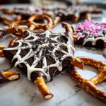 Spooky Halloween Chocolate Pretzel
