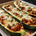 Stuffed Zucchini Boats