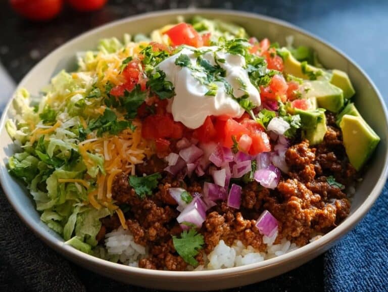 Taco Rice Bowl