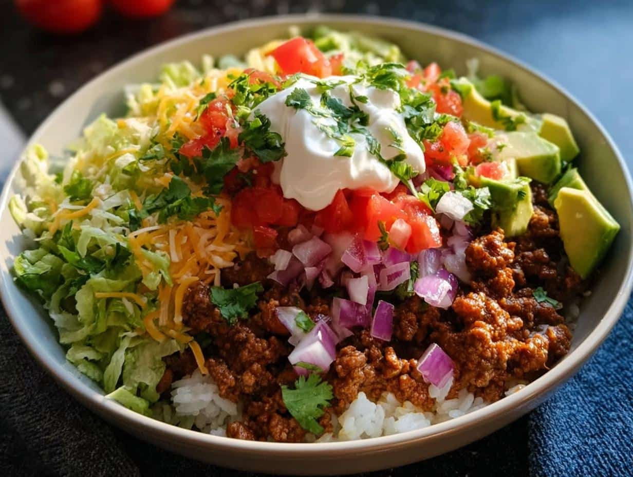 Taco Rice Bowl