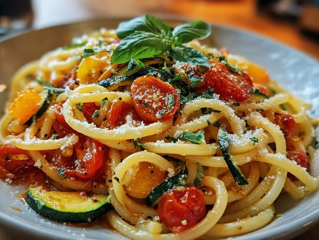 Tomato Zucchini Pasta