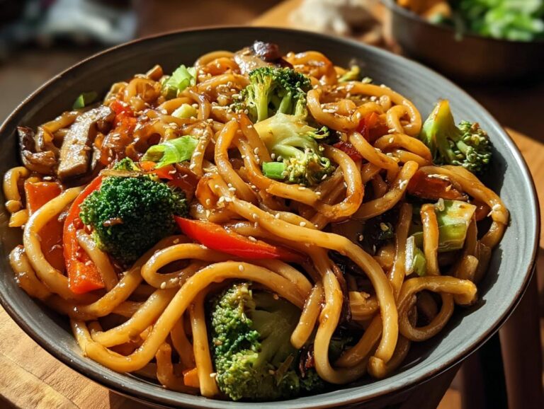 Veggie Stir Fry Udon