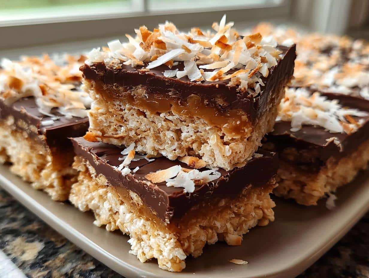 Wine Rice Krispie Coconut