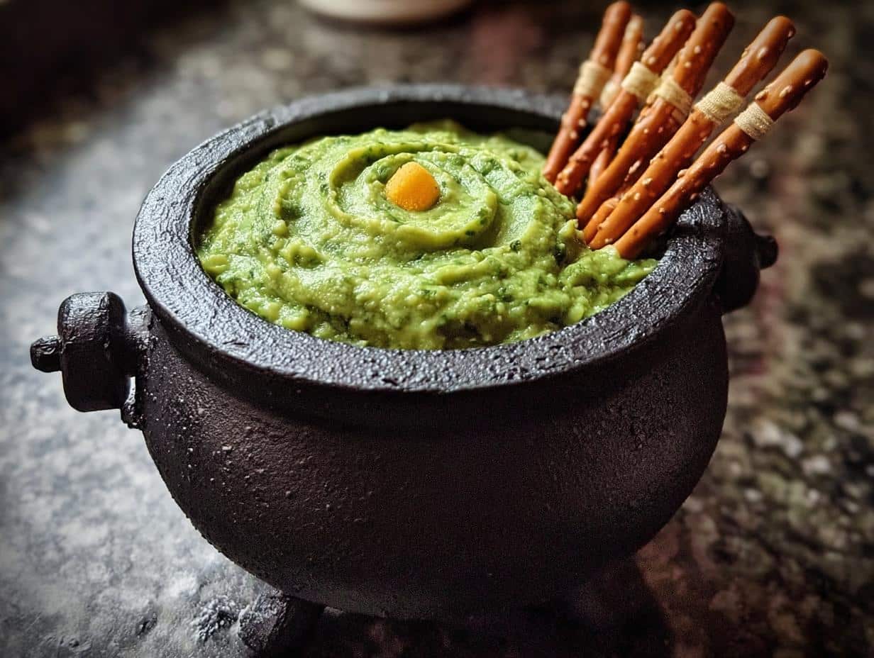 Witchy Guacamole Cauldron