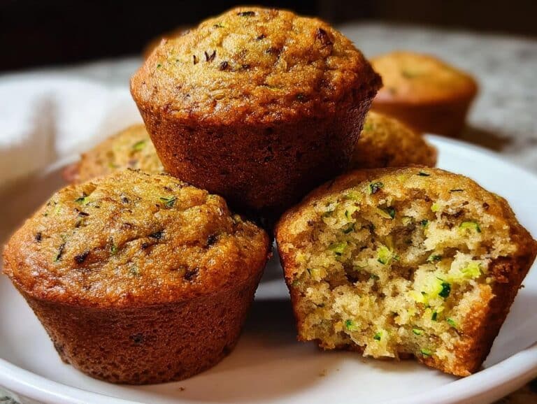 Zucchini Banana Muffins