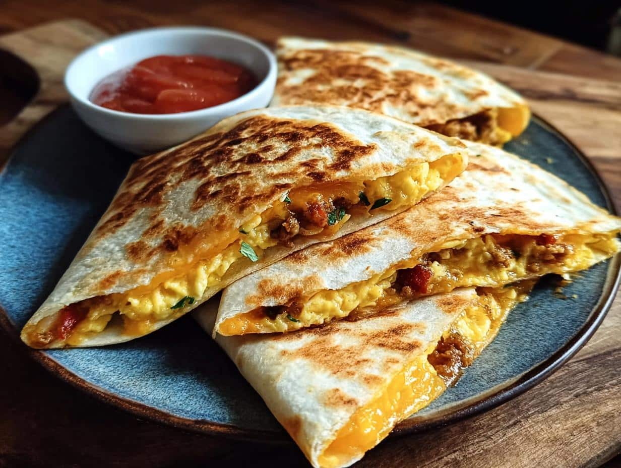 Flavorful Breakfast Quesadilla: Quick & Delicious - Breakfast Quesadilla For Flavor - additional detail