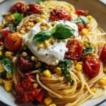 Burrata Pasta Roasted Tomatoes