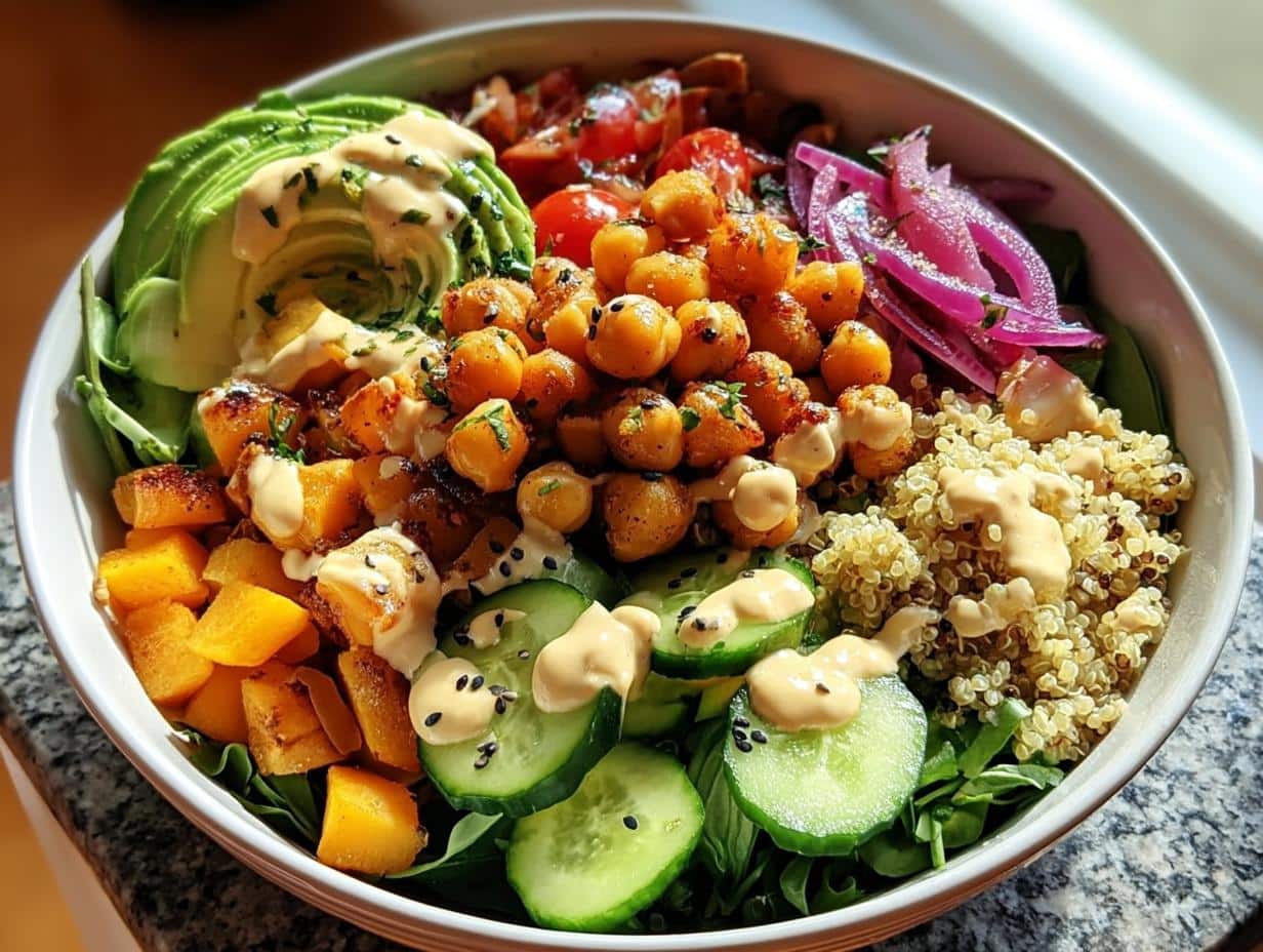 Chickpea Buddha Bowl Packed