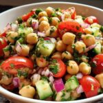 Chickpea Salad Bursts Fresh