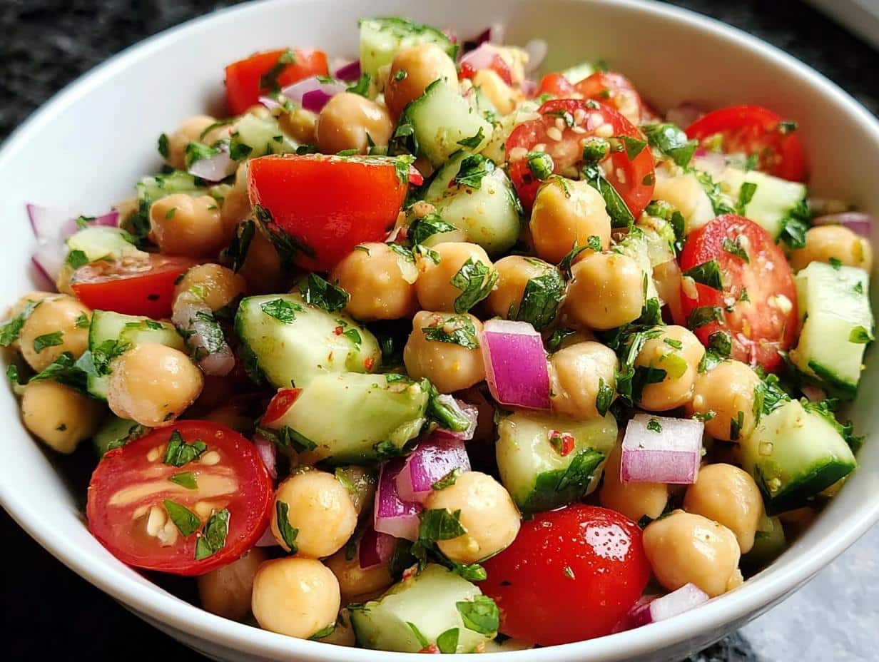 Chickpea Salad Bursts Fresh: Zesty 10-Min Recipe - Chickpea Salad Bursts Fresh - additional detail