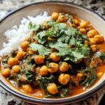 Chickpea Spinach Curry Bursts