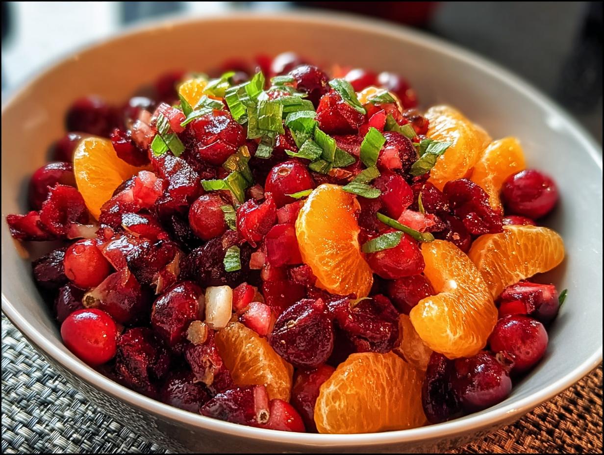 Amazing Cranberry Orange Salad Bursts: 1 Tastes - Cranberry Orange Salad Bursts - additional detail