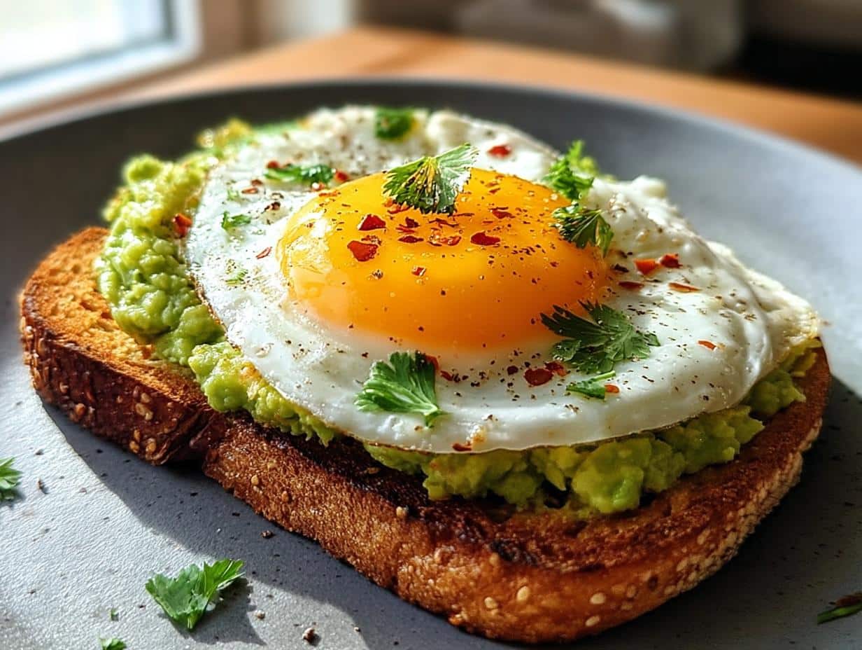 Creamy Avocado Toast Egg: Delicious 15-Minute Meal - Creamy Avocado Toast Egg - additional detail