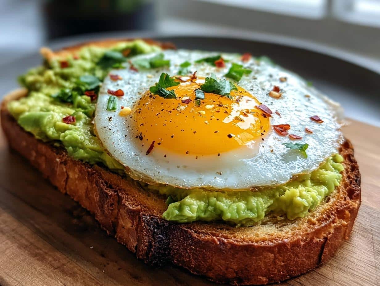 Creamy Avocado Toast Egg: Delicious 15-Minute Meal - Creamy Avocado Toast Egg - additional detail