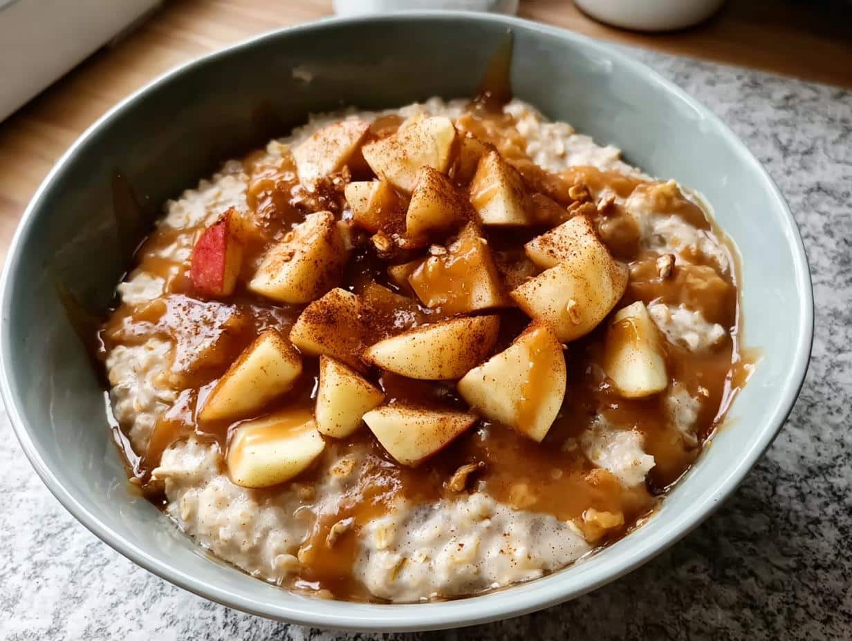 Creamy Caramel Oatmeal Warm: 15 Min Comfort - Creamy Caramel Oatmeal Warm - additional detail