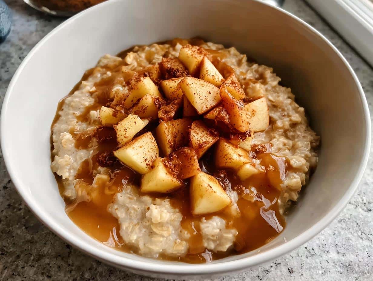 Creamy Caramel Oatmeal Warm: 15 Min Comfort - Creamy Caramel Oatmeal Warm - additional detail