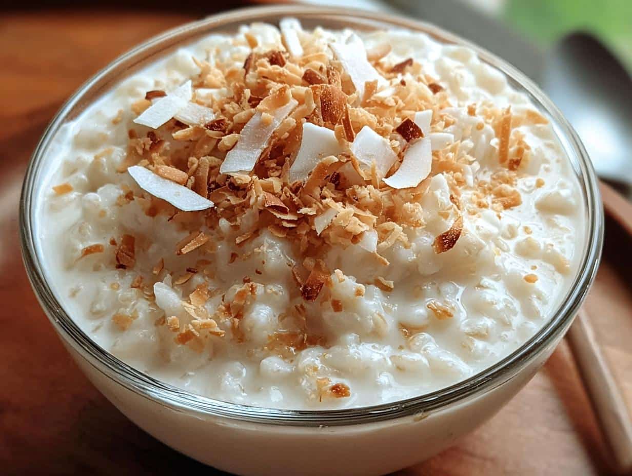 Creamy Coconut Rice Pudding