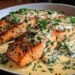 Creamy Garlic Salmon