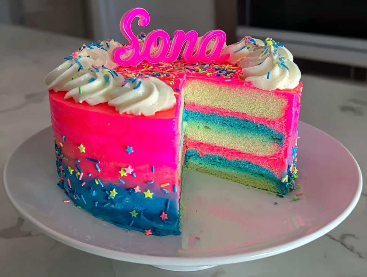 Creative Neon Cake Ideas: 6 Easy Steps - Creative Neon Cake Ideas - additional detail