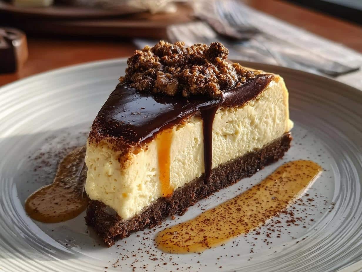 Espresso Cheesecake: Decadent & Easy Coffee Treat - Espresso Cheesecake - additional detail
