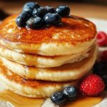 Fluffy Cottage Cheese Pancakes