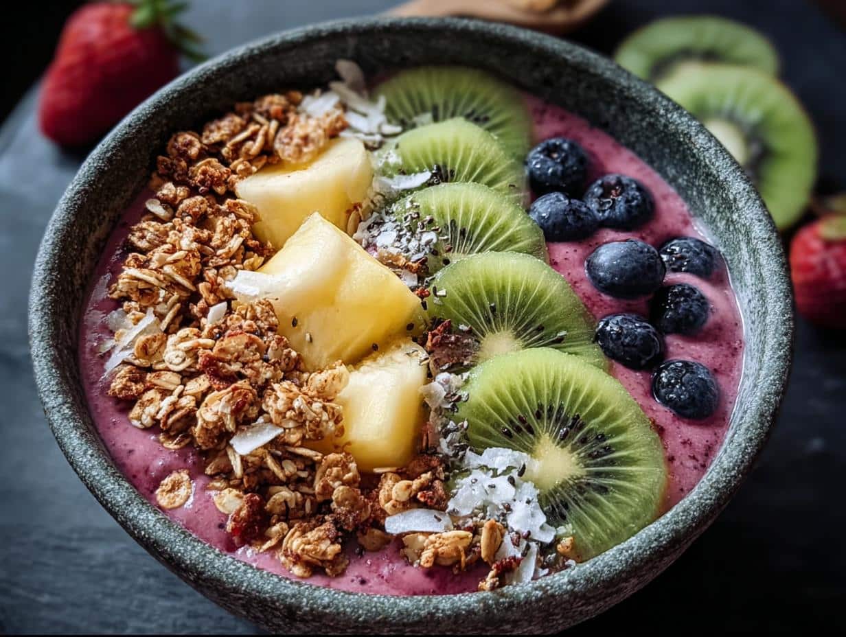 Fruit Smoothie Bowl Boost: 2-Minute Bliss - Fruit Smoothie Bowl Boost - additional detail
