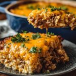 Hearty Beef Rice Casserole