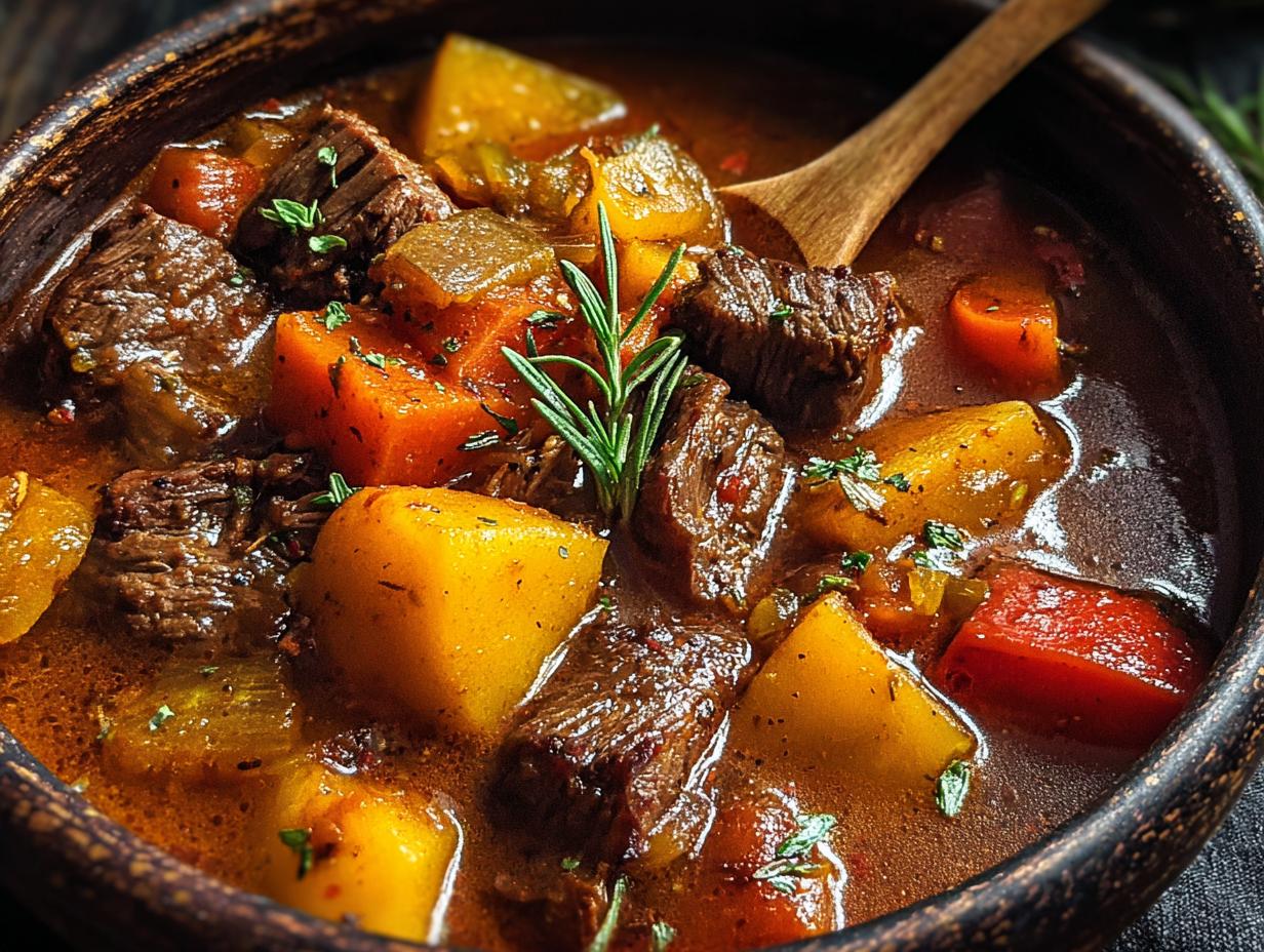 Hearty Beef Vegetable Stew