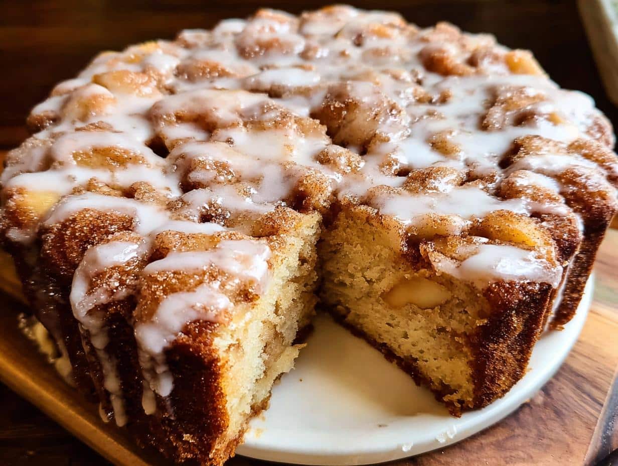 Irresistible Apple Fritter Cake