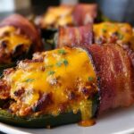 Smoky Stuffed Poblano Peppers
