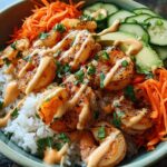 Spicy Shrimp Rice Bowl