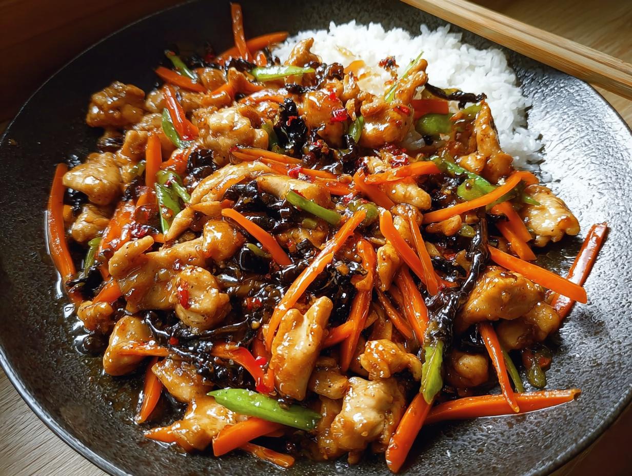 Sweet Tangy Chicken Stir: Amazing 15-min Meal - Sweet Tangy Chicken Stir - additional detail