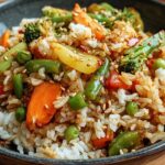 Vegetable Stir Fry Rice