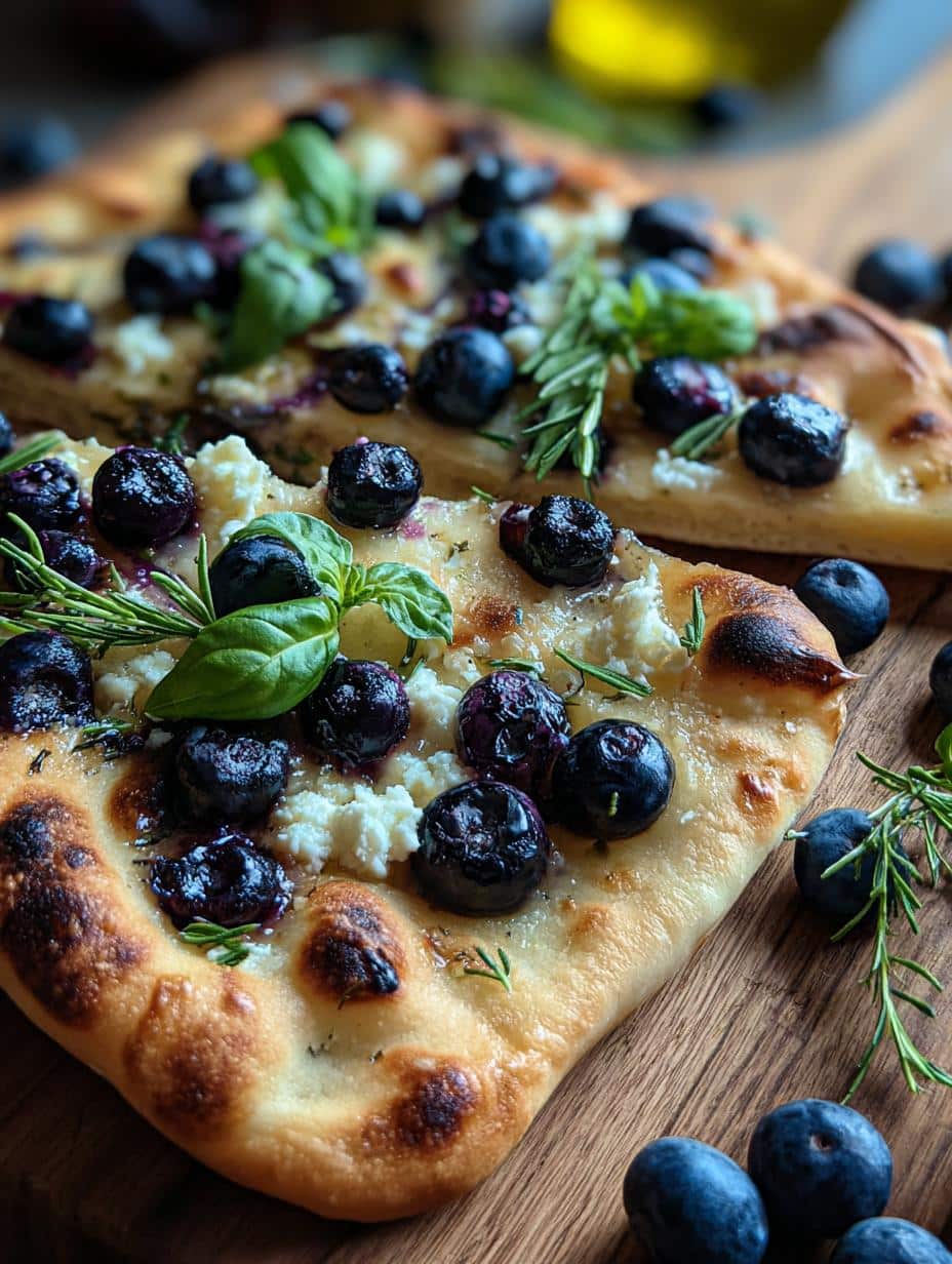 1 Amazing Blueberry Bliss Naan: Sweet & Savory Delight - Blueberry Bliss Naan Delight - main visual representation