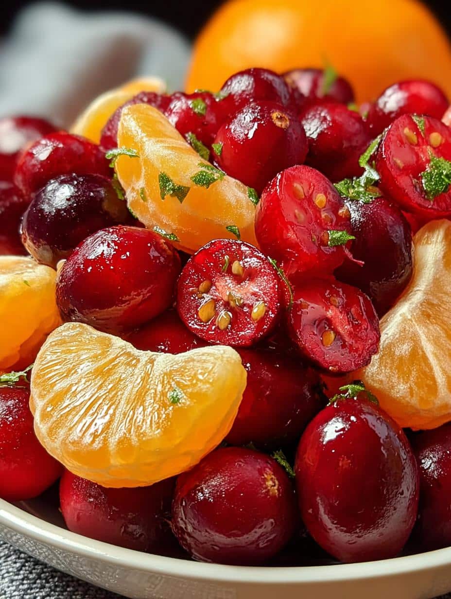 Bright Zesty Cranberry Orange Salad You’ll Love Year-Round - Bright Zesty Cranberry Orange - additional detail