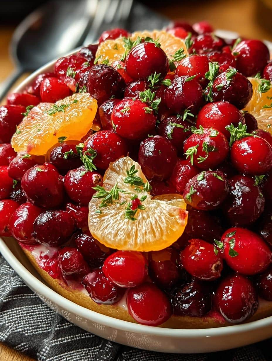 Bright Zesty Cranberry Orange